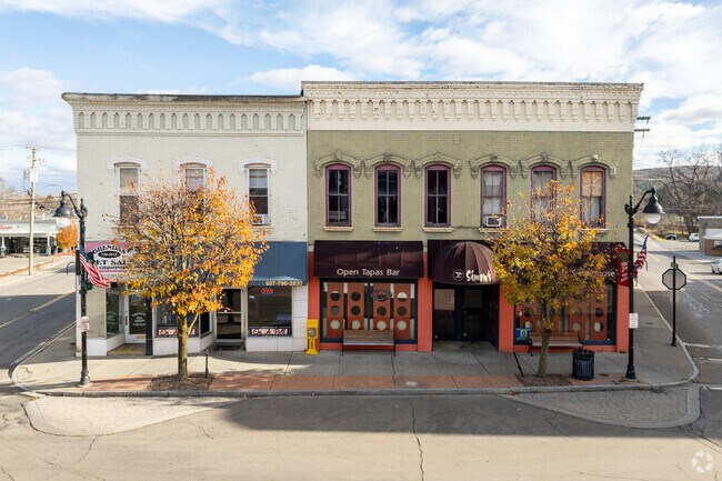 Downtown Erin hosts many dinning spots.