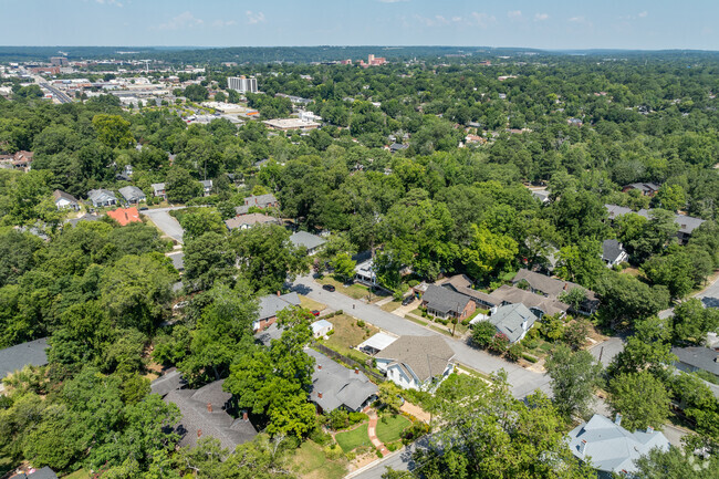 East Highlands is a lush neighborhood just a few blocks away from Lakebottom Park.