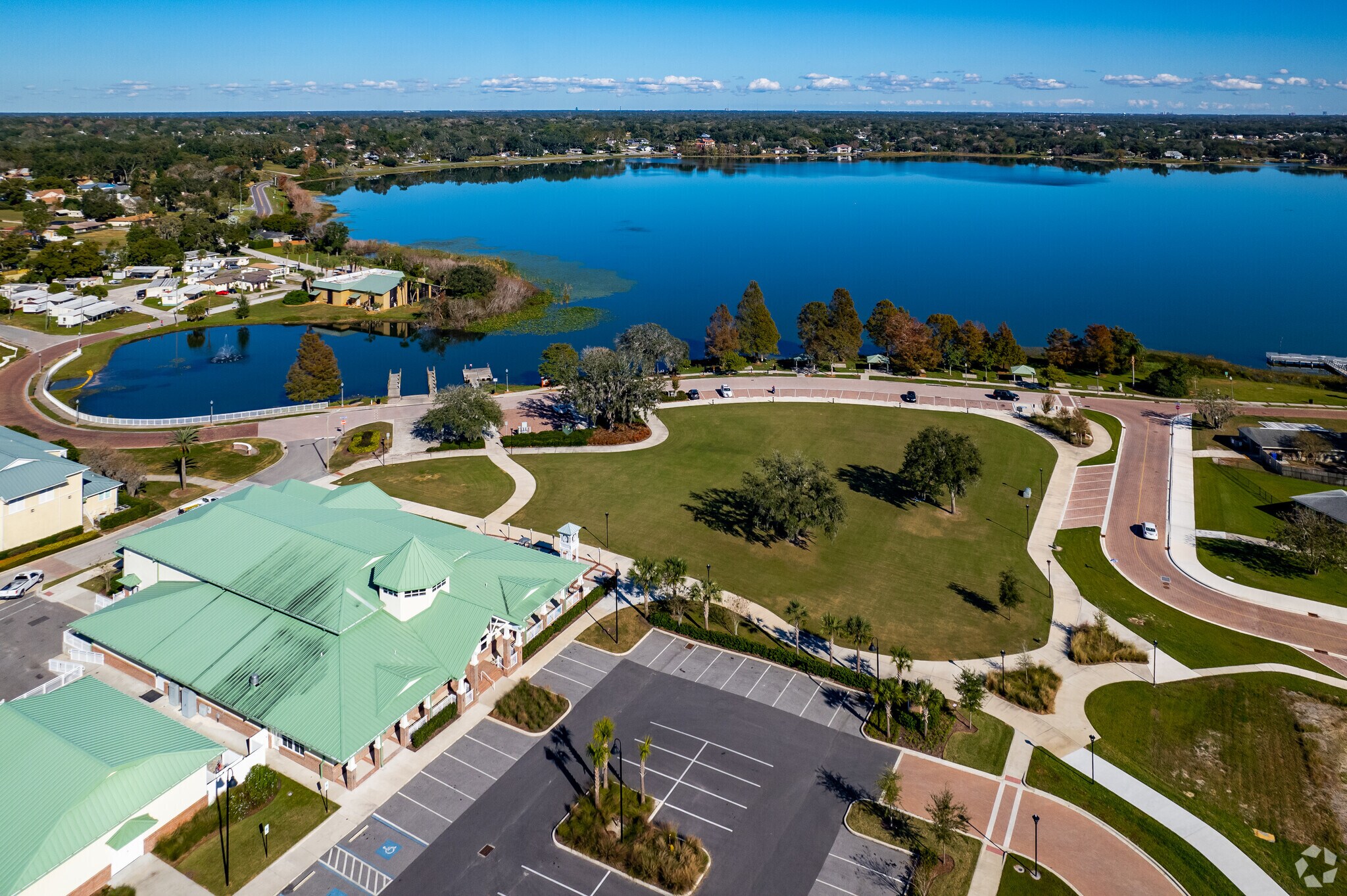 Near Prairie Lake, Bill Breeze Park sits on Starke Lake and is the center of many outings.