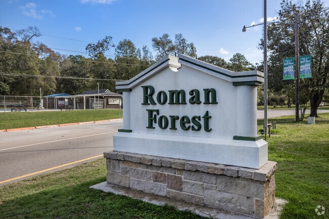 Roman Forest offers both rural and suburban living for future residents to choose from.