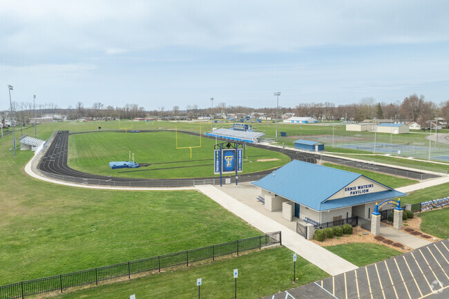 Triton Junior-Senior High School has a new track and field and football facility.
