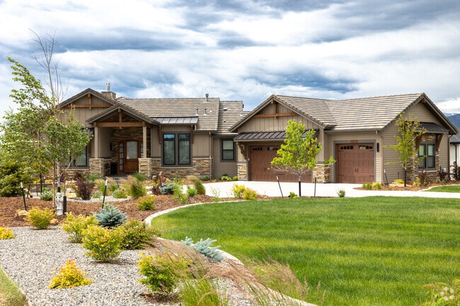 Large custom made mansions are in the Gleneagle neighborhood.