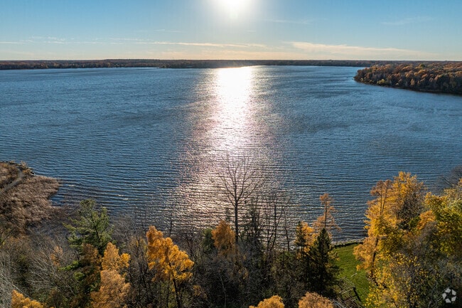 Linwood lake is one of the smaller lakes in the area.