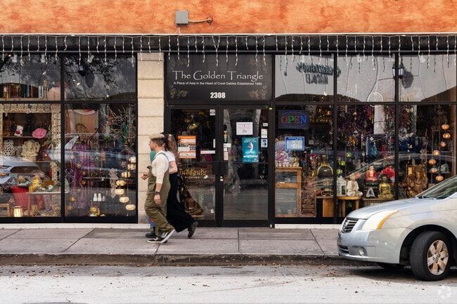 Douglas offers all kinds of retail shops amongst the busy restaurants.