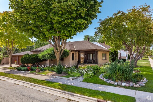 A wonderfully landscaped home in the Oak Grove neighborhood.
