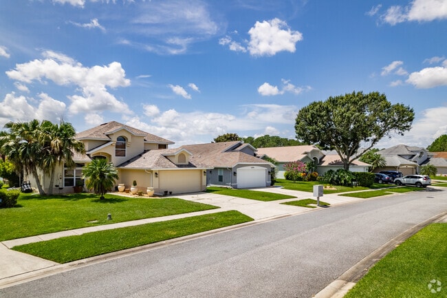 Homes in the area feature a variety of architectural styles.