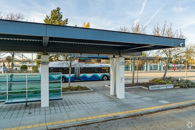 Park at Lakewood Station and take the train or bus to work.
