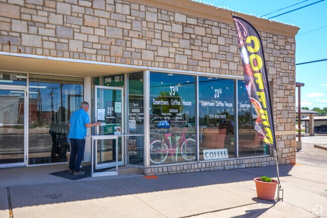 Snyder has several favorite go-to food and coffee places downtown.