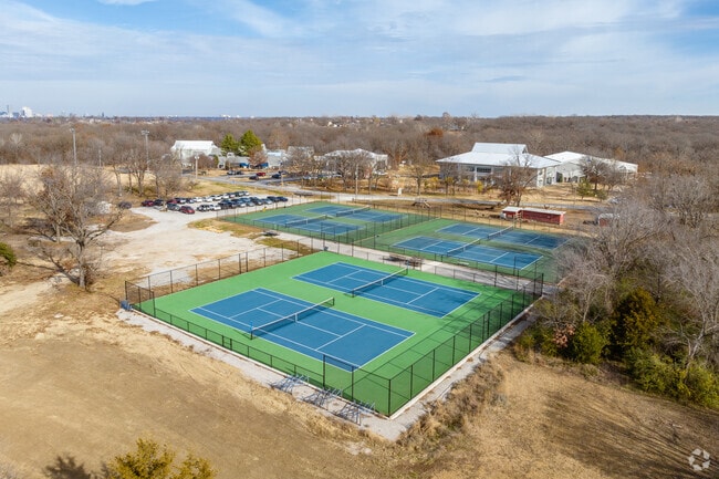 Kids can participate in a variety of competitive athletic programs at Riverfield in Tulsa.