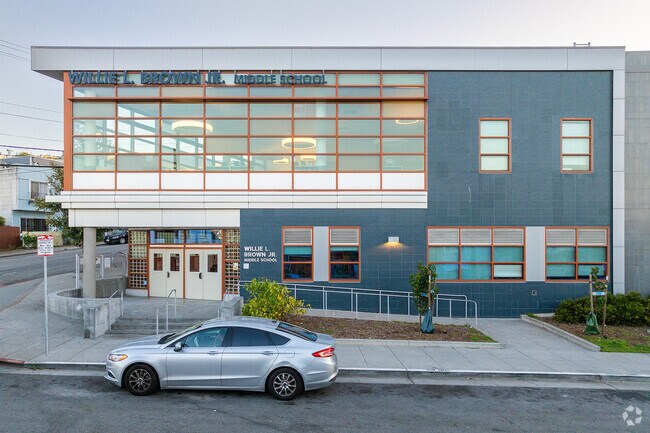 Willie L. Brown Jr. Middle School in the Silver Terrace neighborhood of San Francisco California