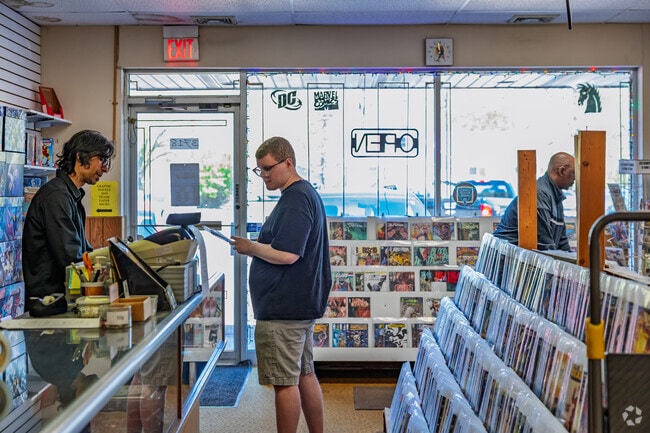 Potter Longway comic fans can find their next collectible at The Amazing Book-Store.