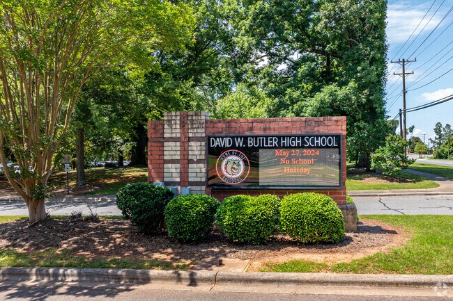 Local high school students attend Butler High school in the Marshbrooke Community.