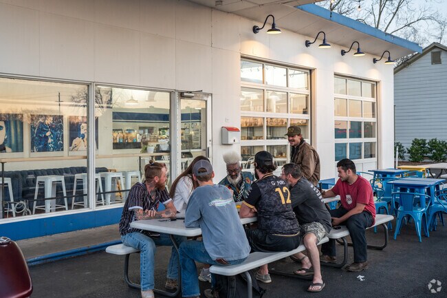People of Bel Air gather with friends for laughs and a coffee at The Brew.