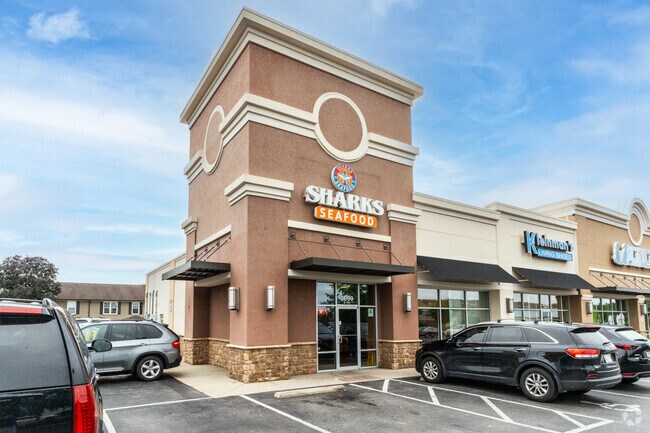 Sharks Seafood is located in the busy McMahan Plaza in Hikes Point.