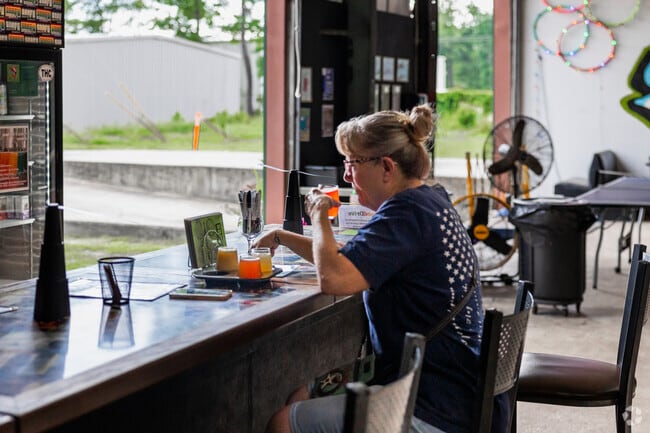 Snafu Brewing Company in Woodstock has an amazing beer selection.