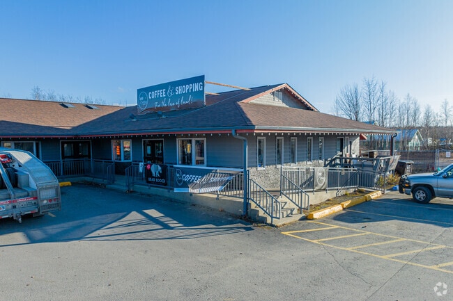 Grab a warm cup of coffee or small gift from Spooky Monkey in Meadow Lakes.