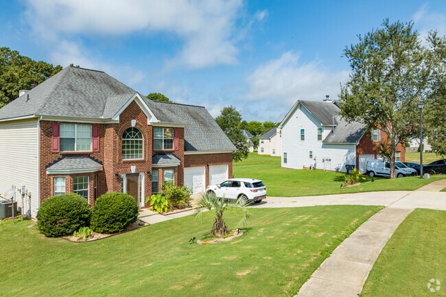 Neighborhoods in Locust Grove typically have sidewalks where you can have a morning walk.