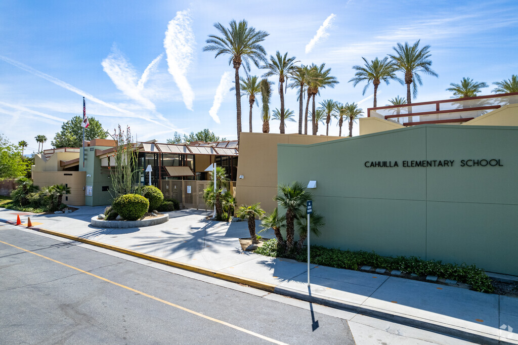 Cahuilla Elementary welcomes students in Palm Springs, CA.