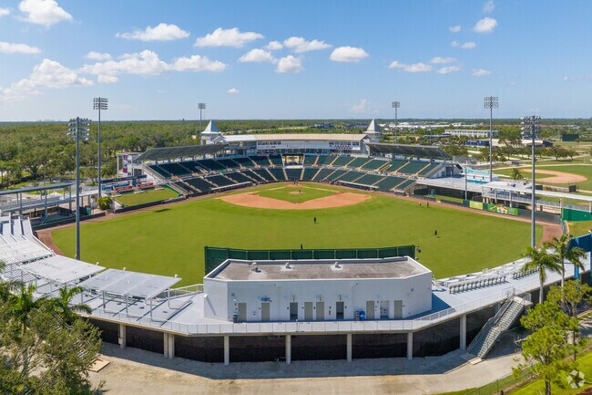 Hammond Stadium in Lee County Sports Complex is a great place for Metro Parkway residents to go.