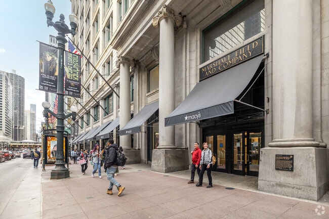 Macy's is one of the largest retailers located in The Loop.