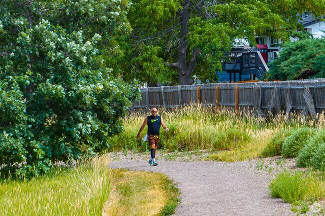 Walk the Willow Creek Trail that leads to Lonesome Pine Park in Lone Tree.