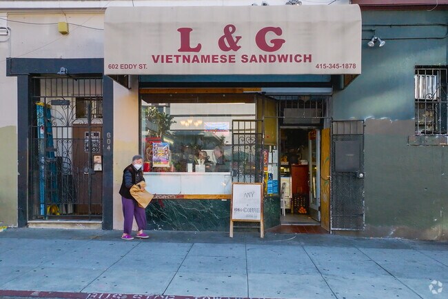 Customers leaving the L&G Vietnamese sandwich shop say it's the best in the Tenderloin.