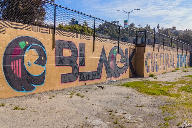 The people running Liberation Park have spent a great deal of time creating an art-filled space.