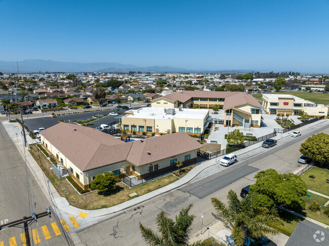 Elm Street Elementary School is located in the Cal-Gisler neighborhood.