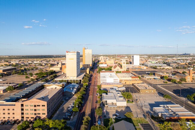 Downtown Lubbock and all it has to offer is a short drive away from Stubbs-Stewart.