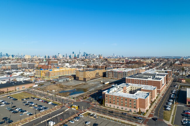 West Side, Jersey City,  in Context to New York City.