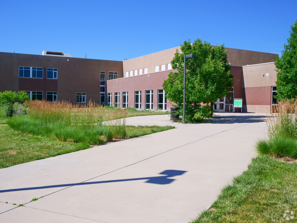 Brantner Elementary School front entrance in Outer NE Adams Co.