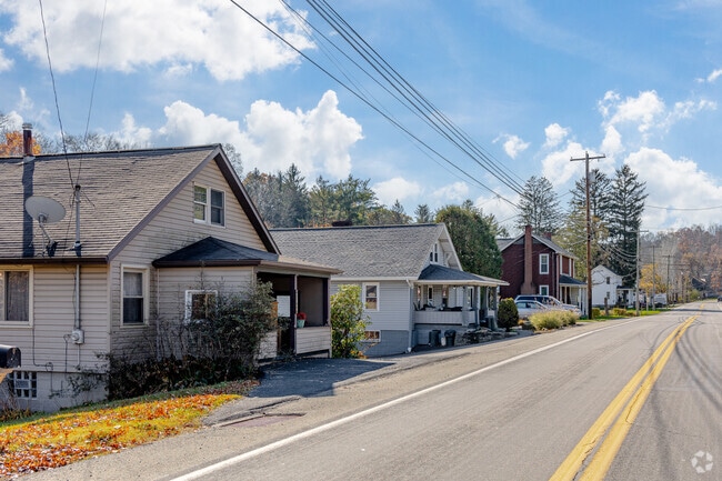 Some areas of Bell Township have homes butting up against the main streets.