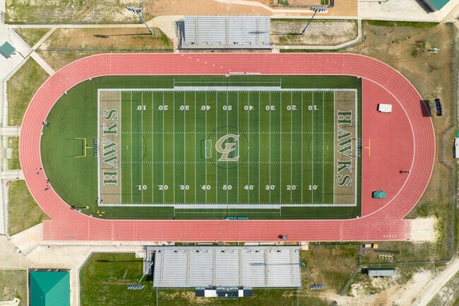 Canyon Lake High School serves students in ninth through twelfth grade.