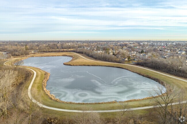 Sugar Creek Forest Preserve offers scenic views in Villa Park.