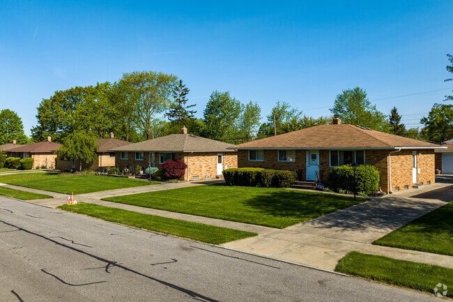 Ranch homes are widely available in North Royalton.