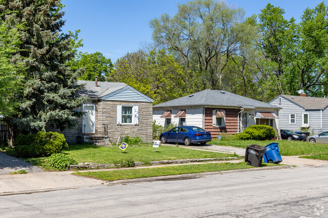 Rows of smaller bungalows are a common sight in Cheatom Park.