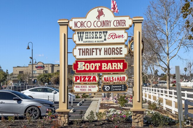 Norco Country Center, where you will find plenty of great dining and retail options in Norco, TX