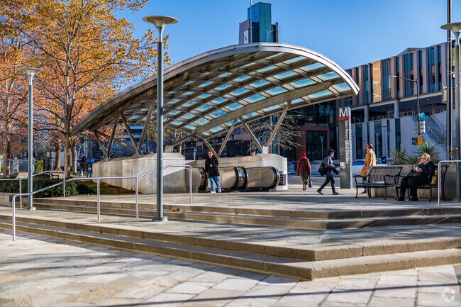 Forest Hills residents find convenience in the Van Ness Metro Station.