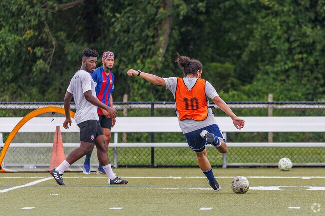 Kent Acres Rec Center has many fields and indoor courts to get some games in.