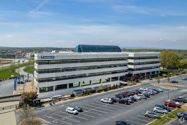 Michelin has a strong corporate presence in Greenville.