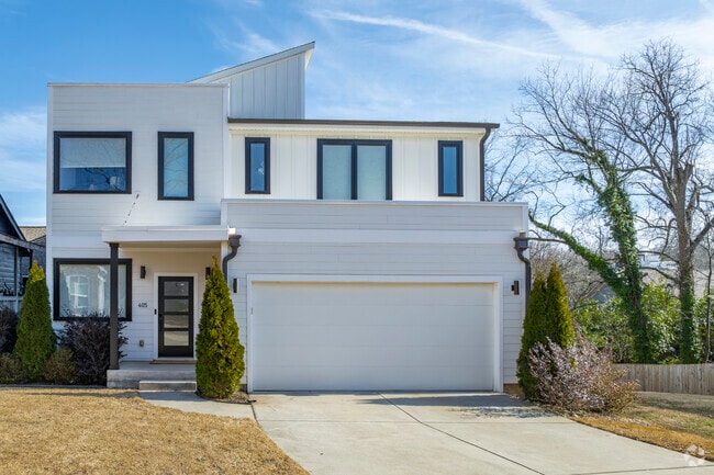 Newer contemporary homes can be found throughout the Cherry neighborhoods.