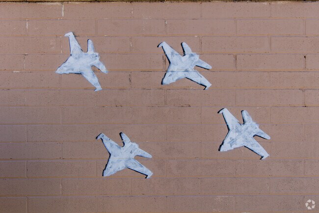 Davis-Monthan Air Force Base is an integral part of the Naylor neighborhood persona.