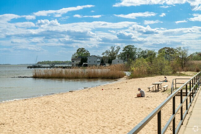 Miami Beach Park is surrounded by tranquil scenery in Bowleys Quarters.