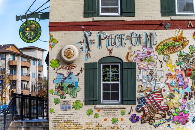 AJ O’Brady’s Irish Pub & Grill anchors dining on Appleton Avenue.