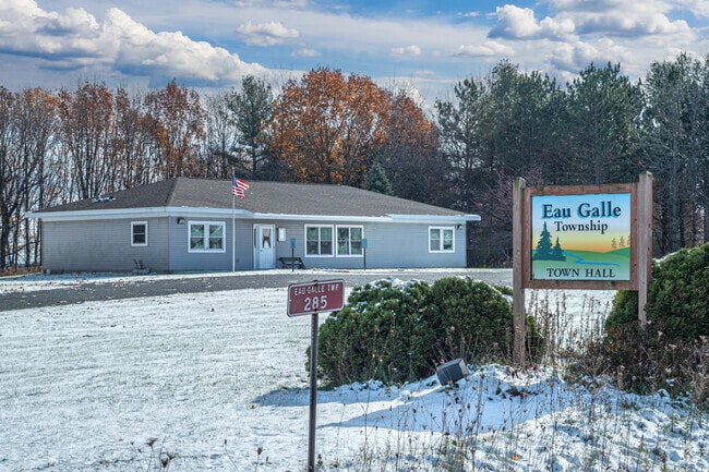 The Eau Galle Town Hall is where residents would go to vote and apply for permits.