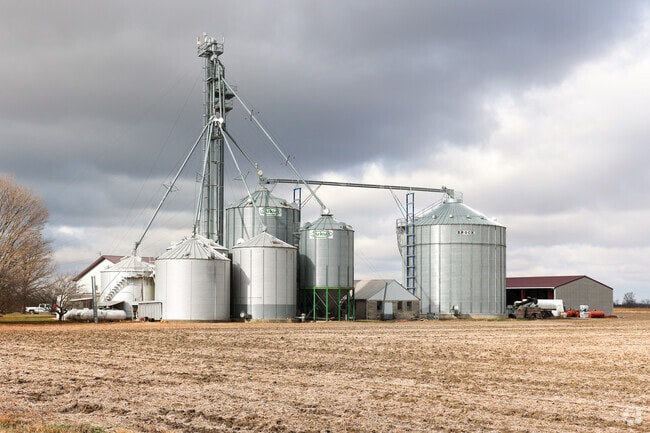 Silos are a familiar sight in Thompson, rising above fields as quiet symbols of its farming heritage.