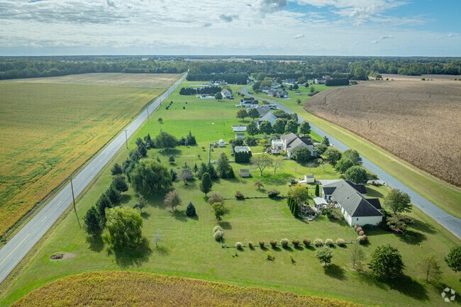 Farmland abounds in Centreville.