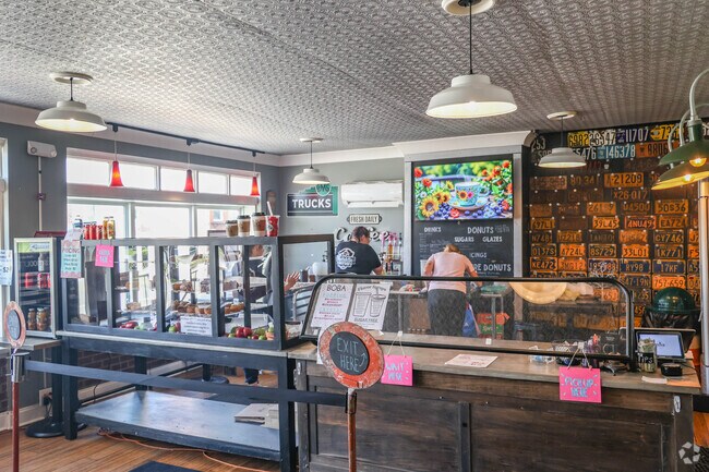 Beallsville residents head to The Padiddle Gourmet Donuts & Coffee for a morning pick me up.