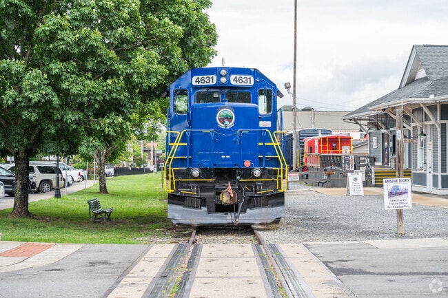 Blue Ridge you can ride Scenic Railway, a sightseeing train ride through Georgia’s mountains.