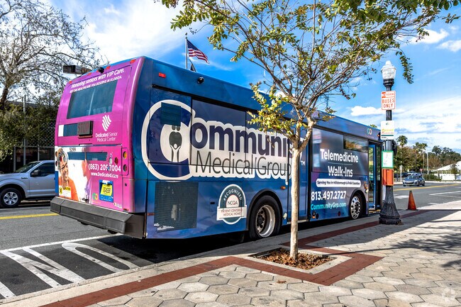 The Citrus Connection bus system services Lakeland and connects with nearby cities.